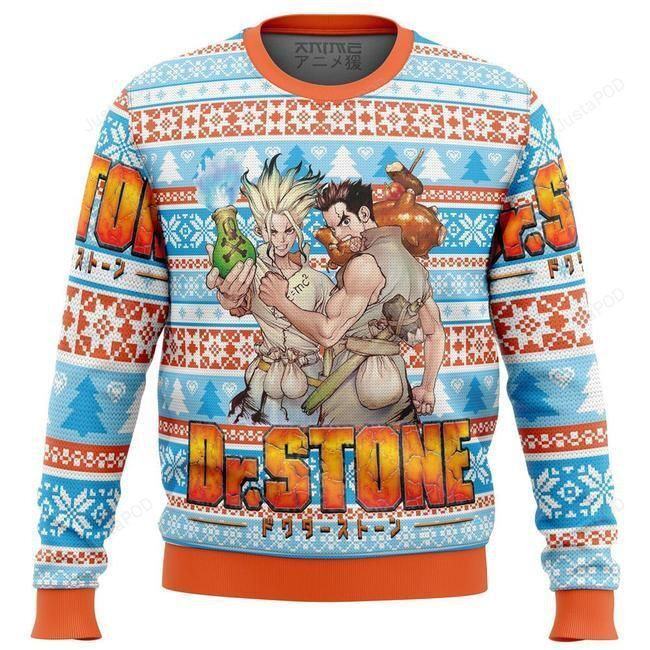Dr. Stone Ugly Christmas Sweater, Perfect Holiday Gift