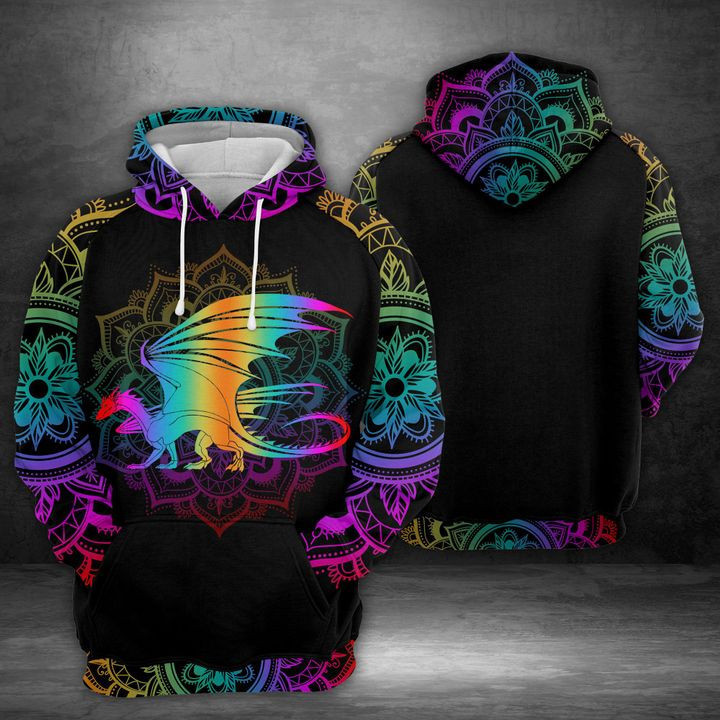 Dragon 3D All Over Print Hoodie & Zip Hoodie