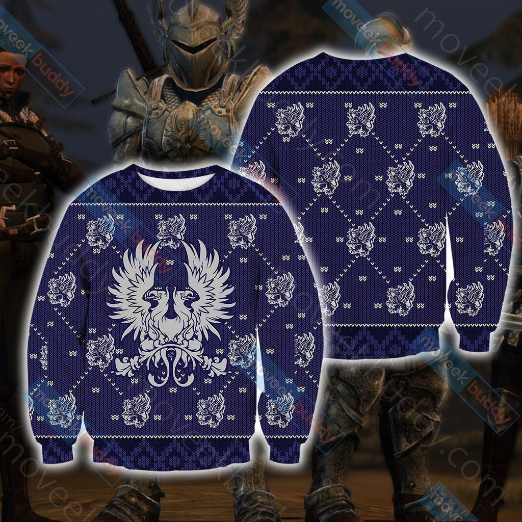 Dragon Age Grey Wardens For Unisex Ugly Christmas Sweater,