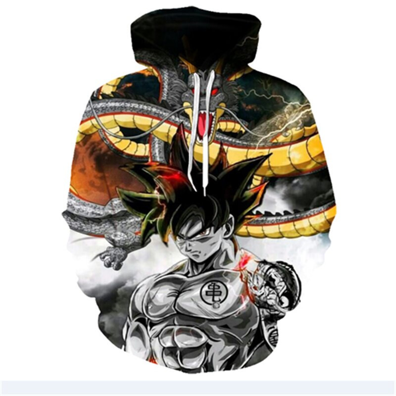 Dragon Ball 3D All Over Print Hoodie & Zip Hoodie