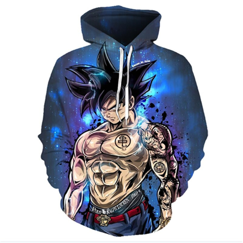 Dragon Ball 3D All Over Print Hoodie & Zip Hoodie