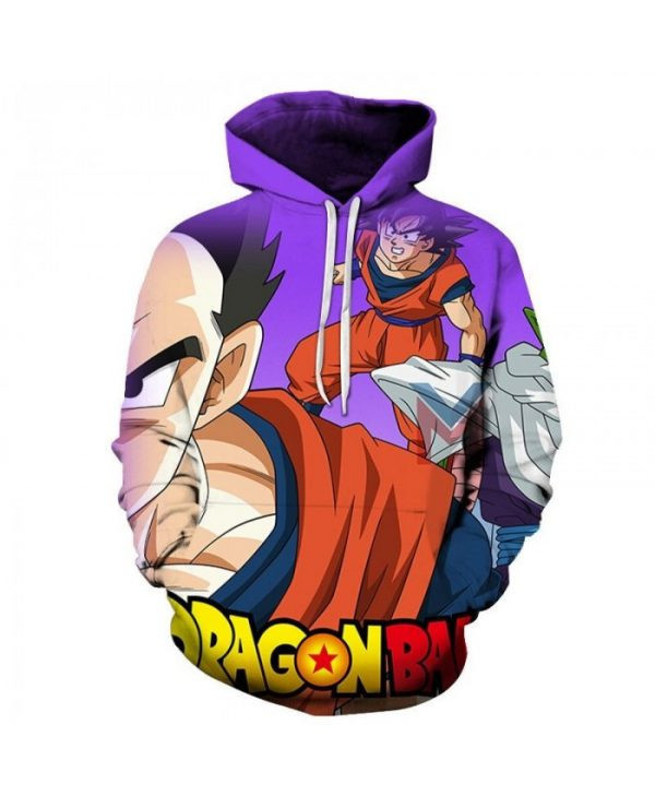 Dragon Ball 3D All Over Print Hoodie & Zip Hoodie