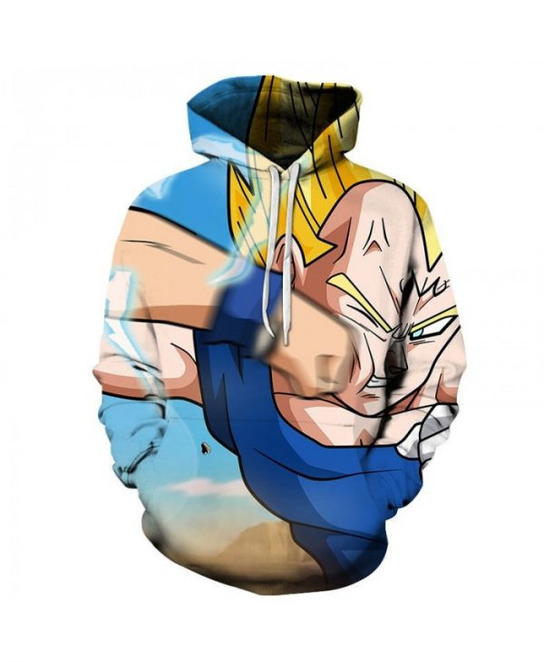 Dragon Ball 3D All Over Print Hoodie & Zip Hoodie