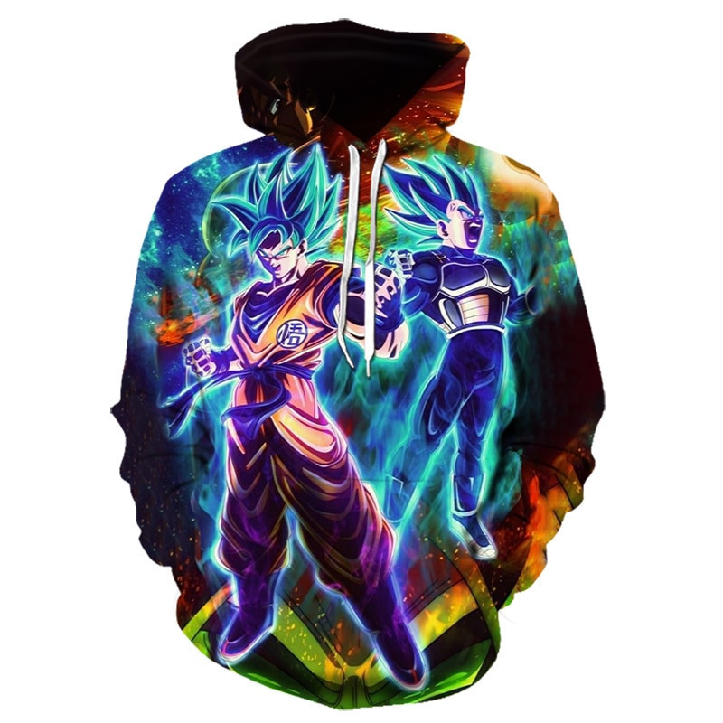 Dragon Ball 3D All Over Print Hoodie & Zip Hoodie