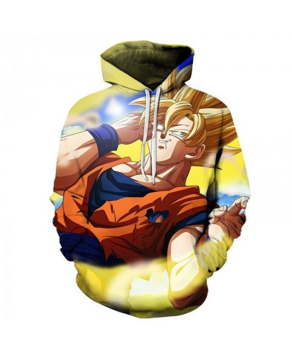 Dragon Ball 3D All Over Print Hoodie & Zip Hoodie