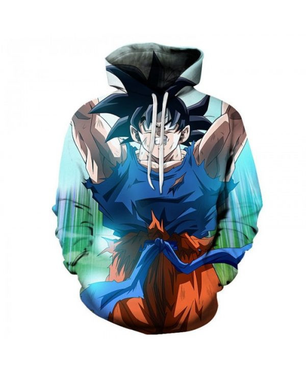 Dragon Ball Cover Your Hands 3D All Over Print Hoodie & Zip Hoodie