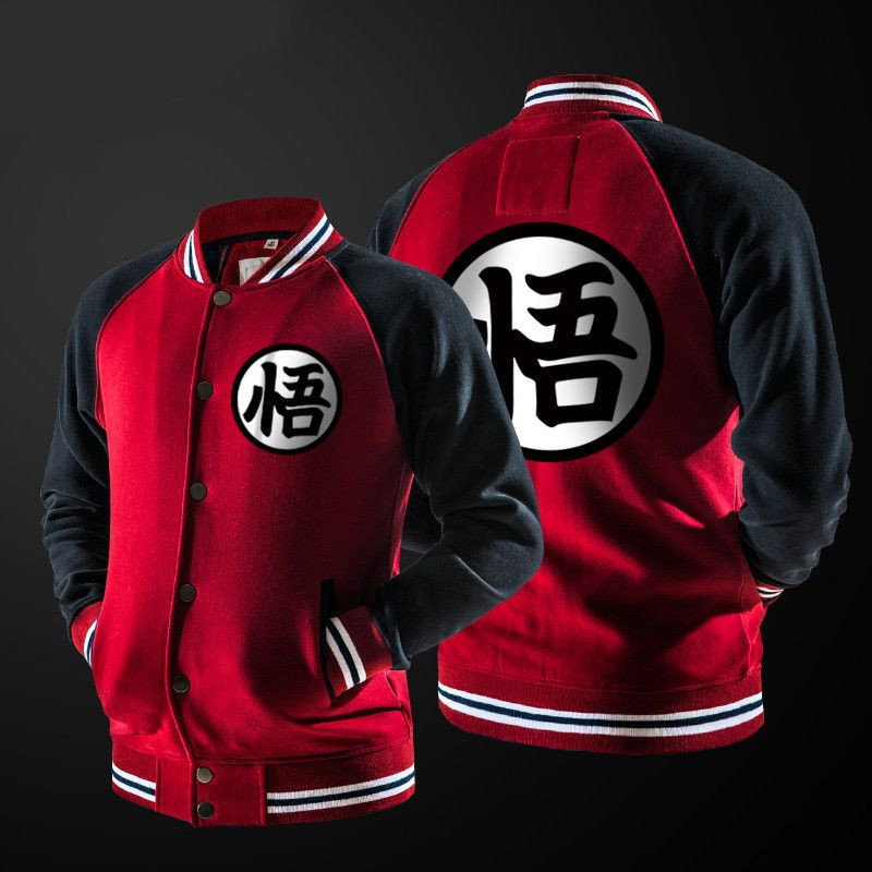 Dragon Ball Fashion Baseball Jacket for Men & Women | Anime Fan Gift
