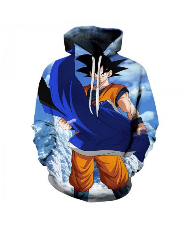 Dragon Ball Hand Cloak 3D All Over Print Hoodie & Zip Hoodie