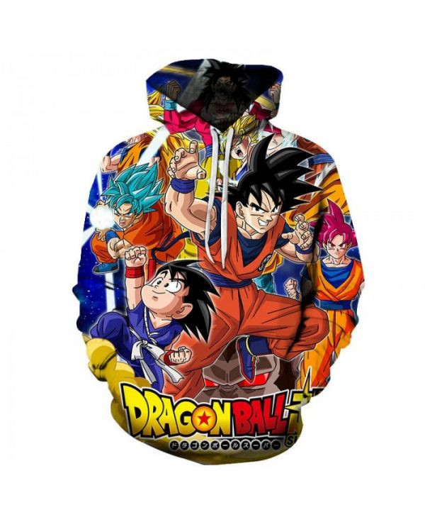 Dragon Ball Raise Your Fist S Cosplay 3D All Over Print Hoodie & Zip Hoodie