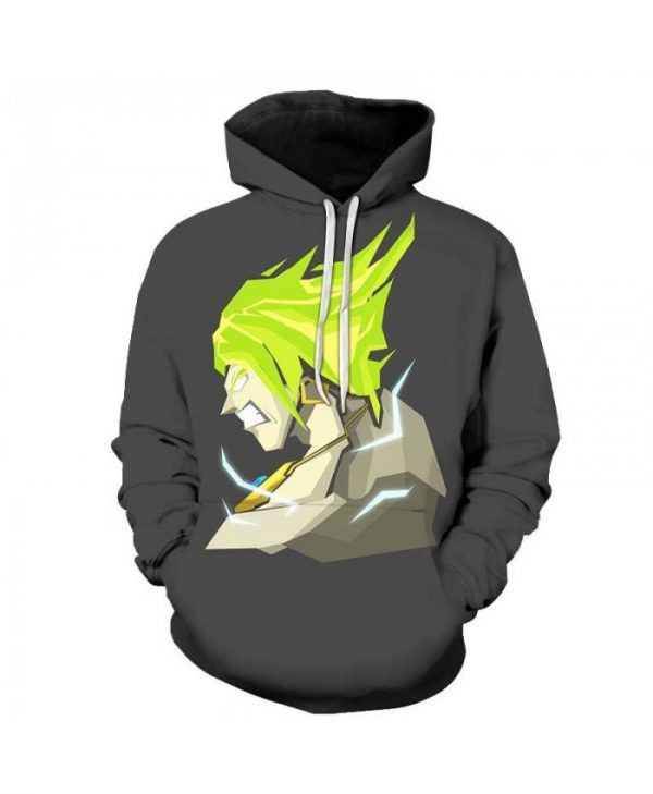 Dragon Ball S Anime Harajuku Long Adult 3D All Over Print Hoodie & Zip Hoodie