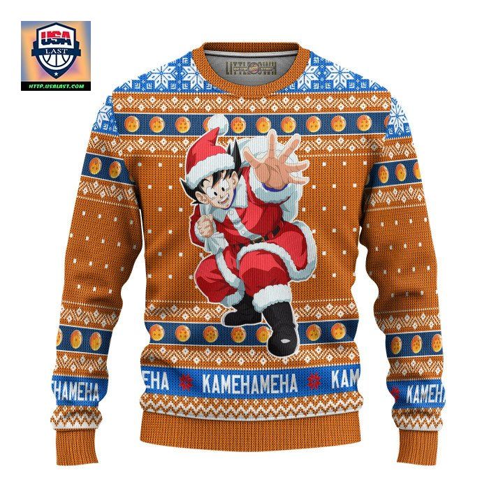 Dragon Ball Son Goku Ugly Christmas Sweater And 3D Hoodie Xmas Gift