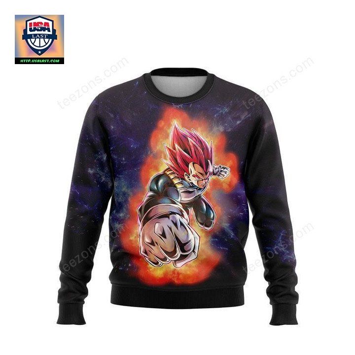 Dragon Ball Ssg Vegeta Sweater