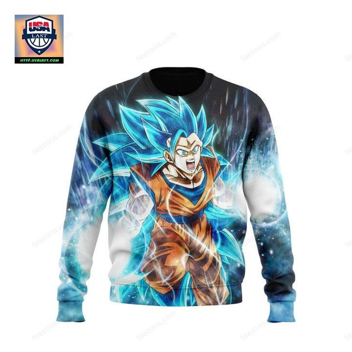 Dragon Ball Ssgss3 Goku Sweater
