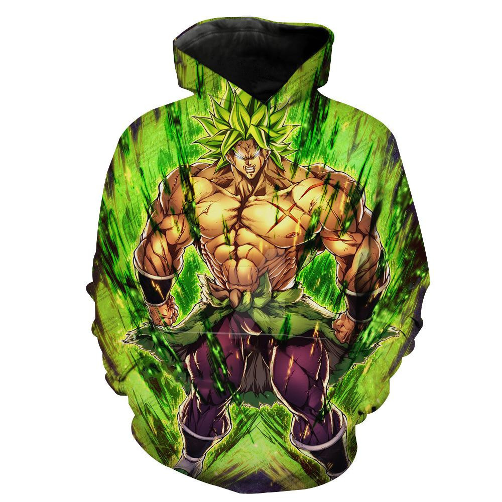 Dragon Ball Super Movie Super Saiyan Broly 3D All Over Print Hoodie & Zip Hoodie