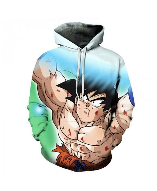 Dragon Ball Whole Body Muscle S Cosplay 3D All Over Print Hoodie & Zip Hoodie