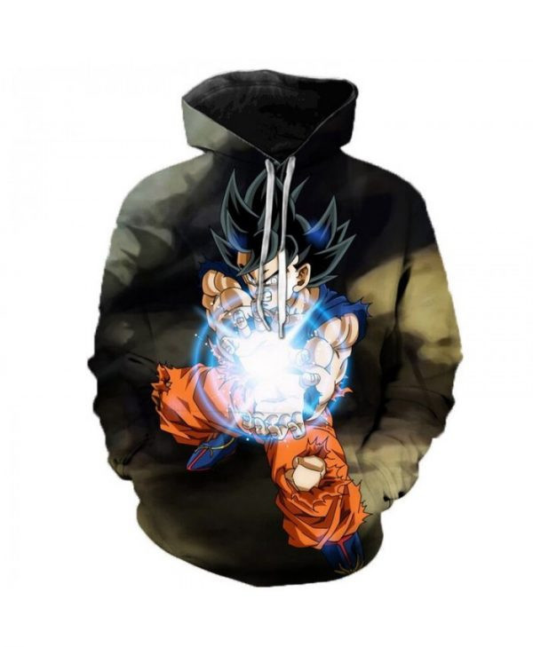 Dragon Ball Z Goku 3D All Over Print Hoodie & Zip Hoodie