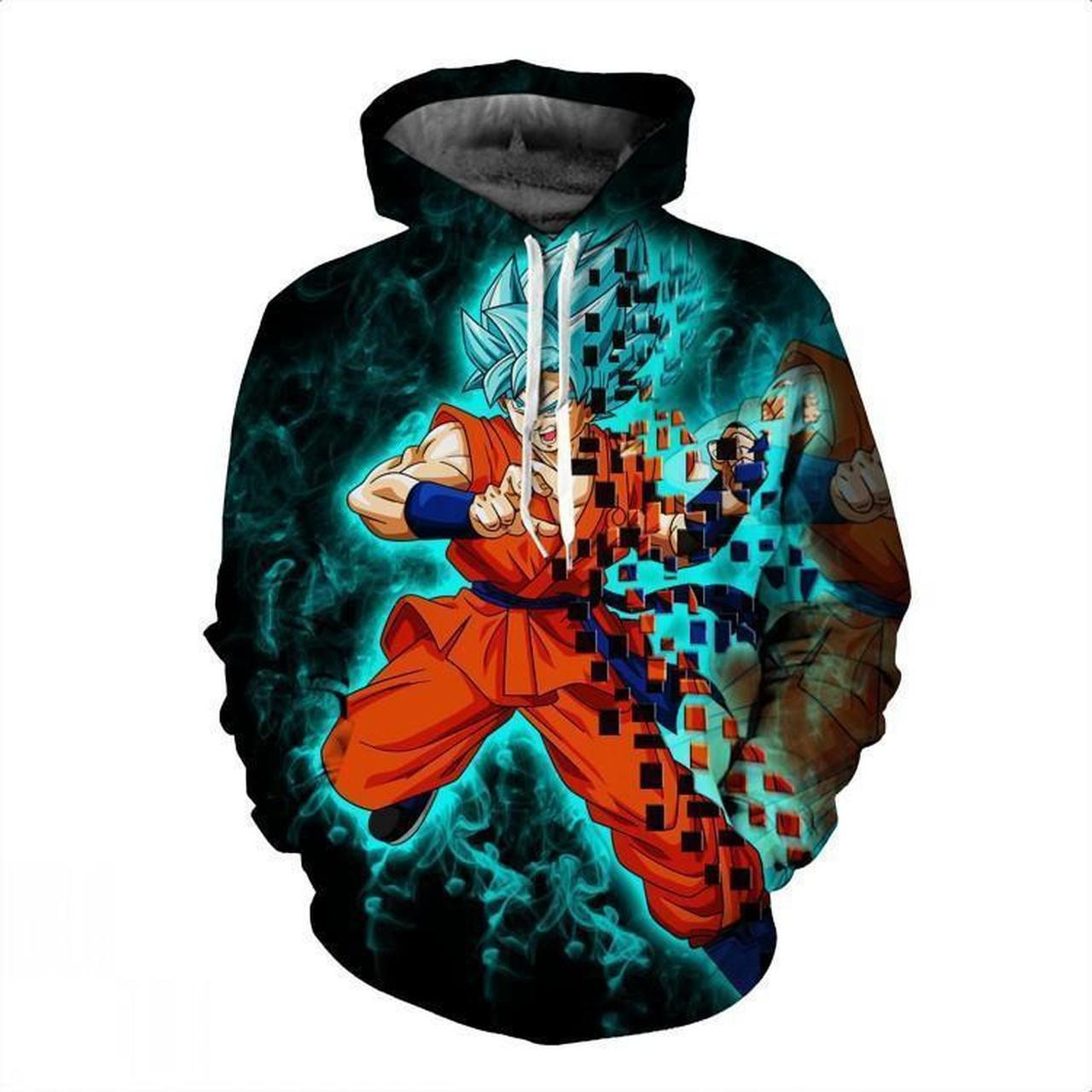 Dragon Ball Z Goku 3D All Over Print Hoodie & Zip Hoodie
