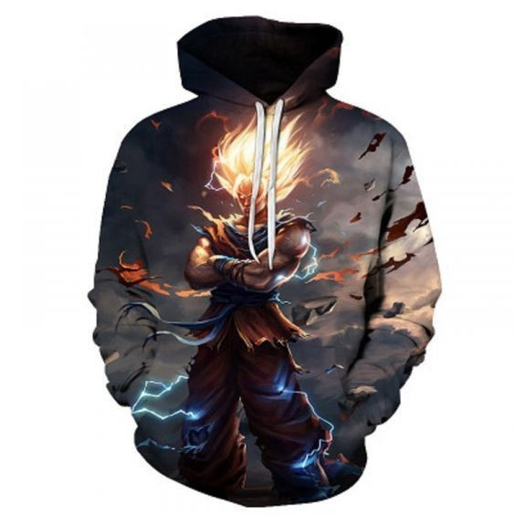 Dragon Ball Z Goku 3D All Over Print Hoodie & Zip Hoodie