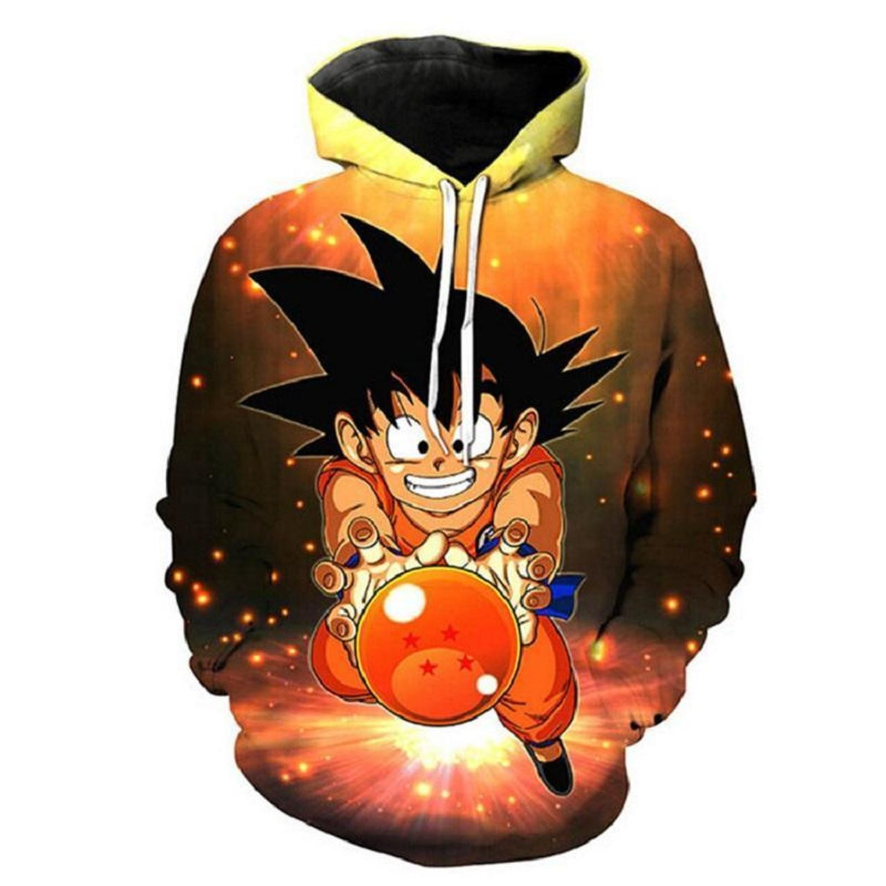 Dragon Ball Z Goku 3D All Over Print Hoodie & Zip Hoodie