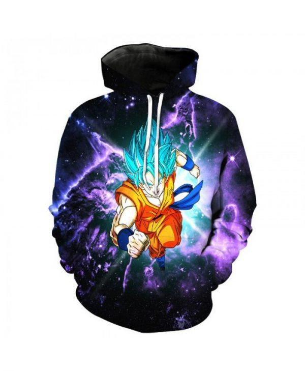 Dragon Ball Z Goku 3D All Over Print Hoodie & Zip Hoodie