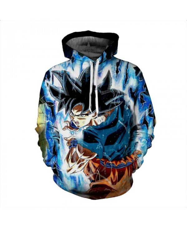 Dragon Ball Z Naruto Sportr Super Saiyan Son Goku Vegeta Tops Outfit 3D All Over Print Hoodie & Zip Hoodie