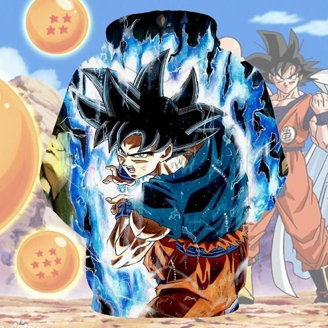 Dragon Ball Z Super Goku 3D All Over Print Hoodie & Zip Hoodie