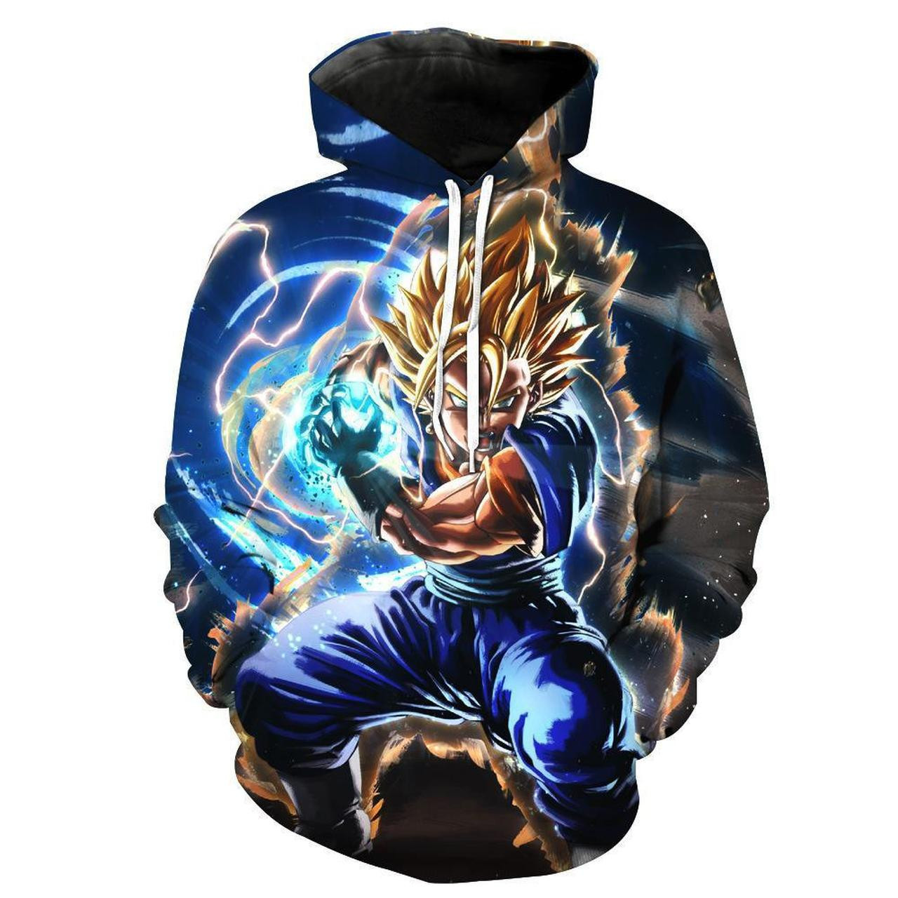 Dragon Ball Z Super Vegito 3D All Over Print Hoodie & Zip Hoodie