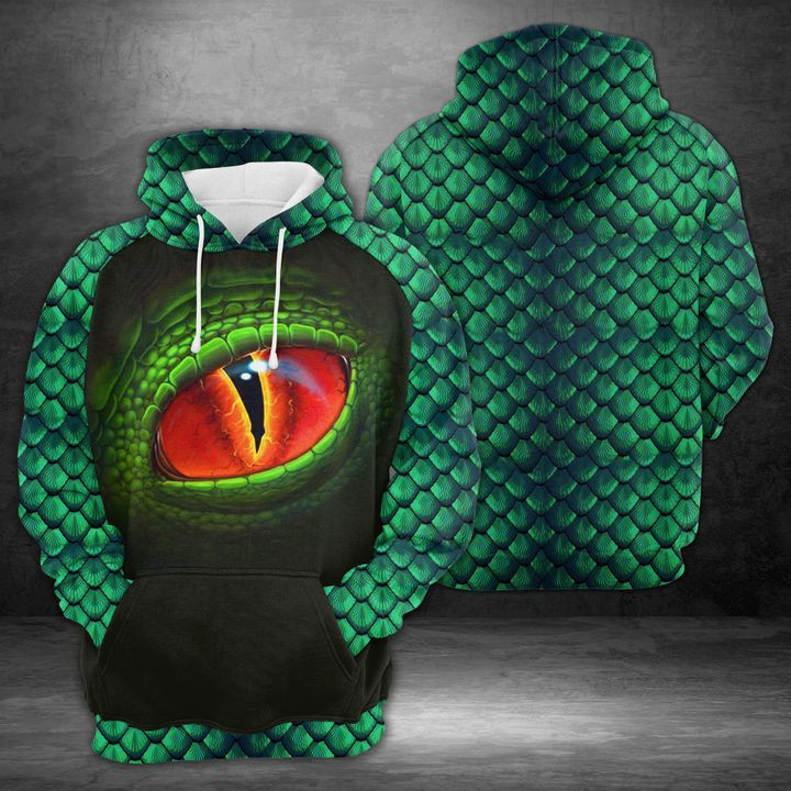 Dragon Eye 3D All Over Print Hoodie & Zip Hoodie