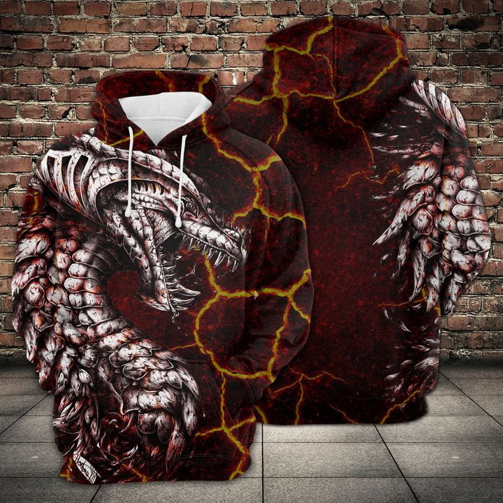 Dragon Tattoo 3D All Over Print Hoodie & Zip Hoodie