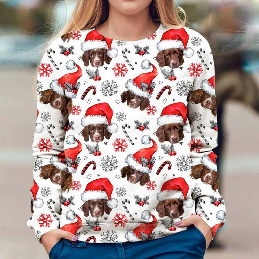 Drentse Patrijshond Dog Ugly Christmas Sweater, Perfect Holiday Gift