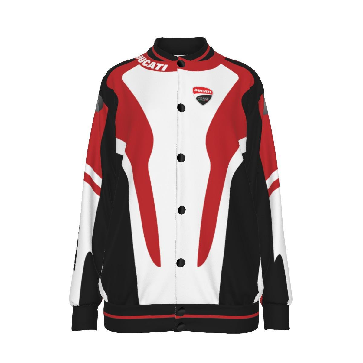 Ducati Corse MotoGP Racing Baseball Jacket for Men & Women | Vehicle Brand Fan Gift