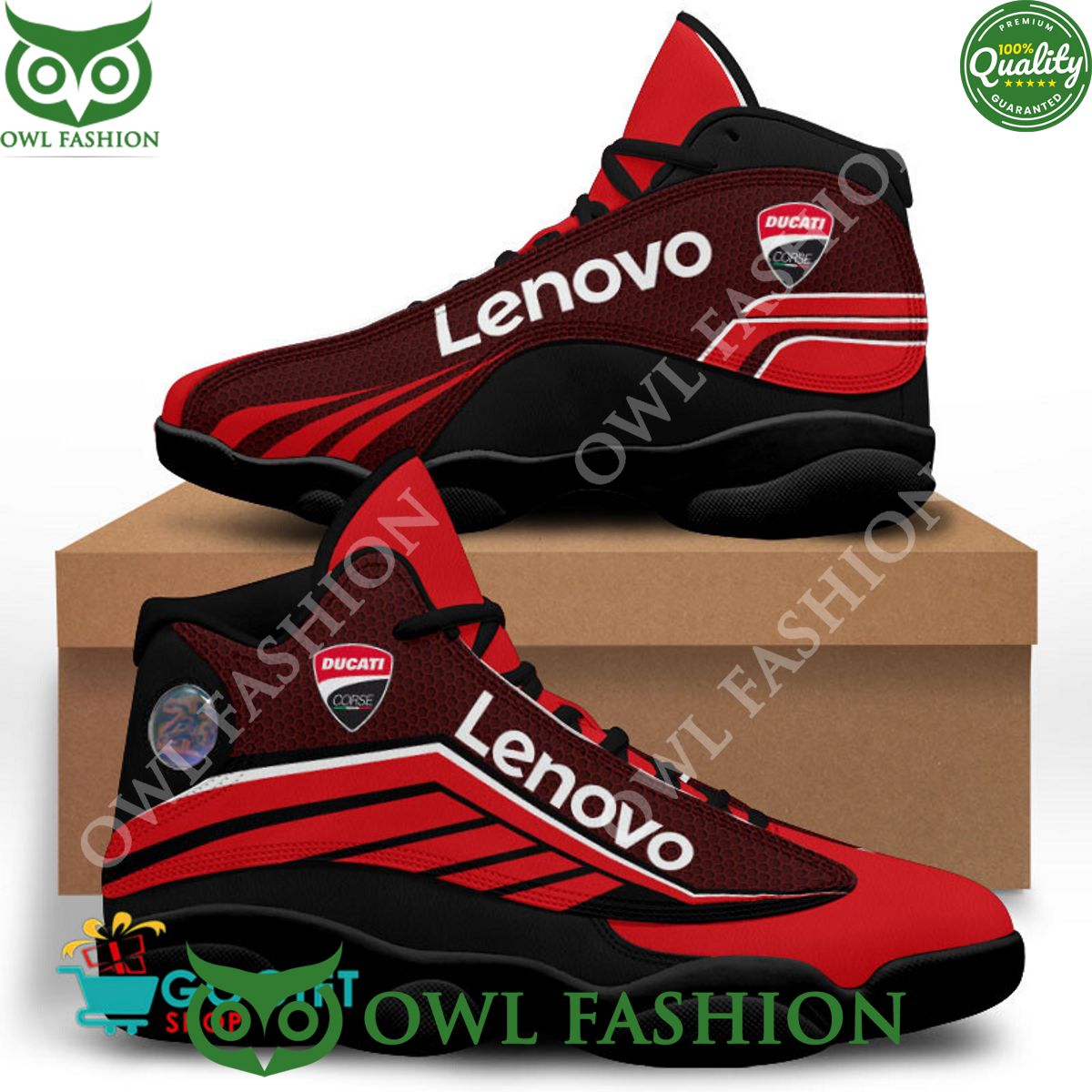 Ducati Lenovo JD13 Sneakers Shoes for Men & Women | Stylish Streetwear Shoes