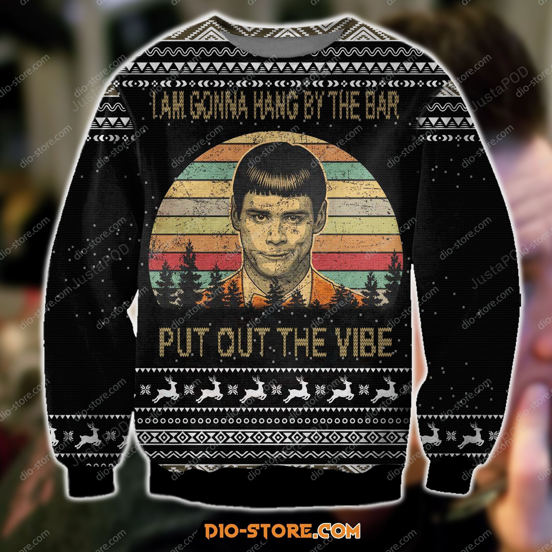 Dumb And Dumber To 3D Print Ugly Christmas, Ugly Christmas Sweater, Perfect Holiday Gift