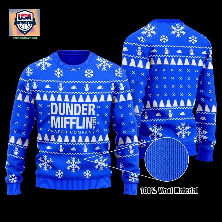 Dunder Mifflin Paper Company Christmas Sweater