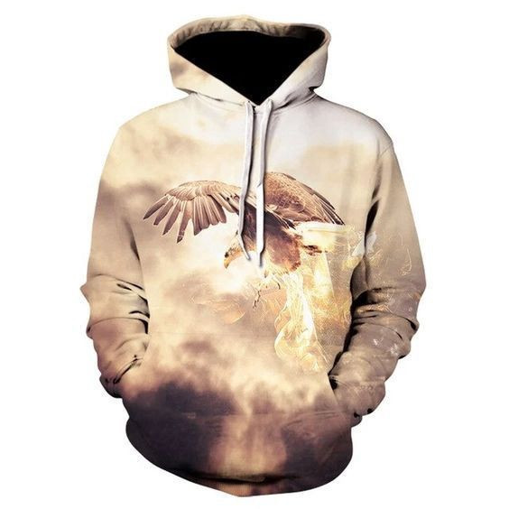 Eagle 3D All Over Print Hoodie & Zip Hoodie
