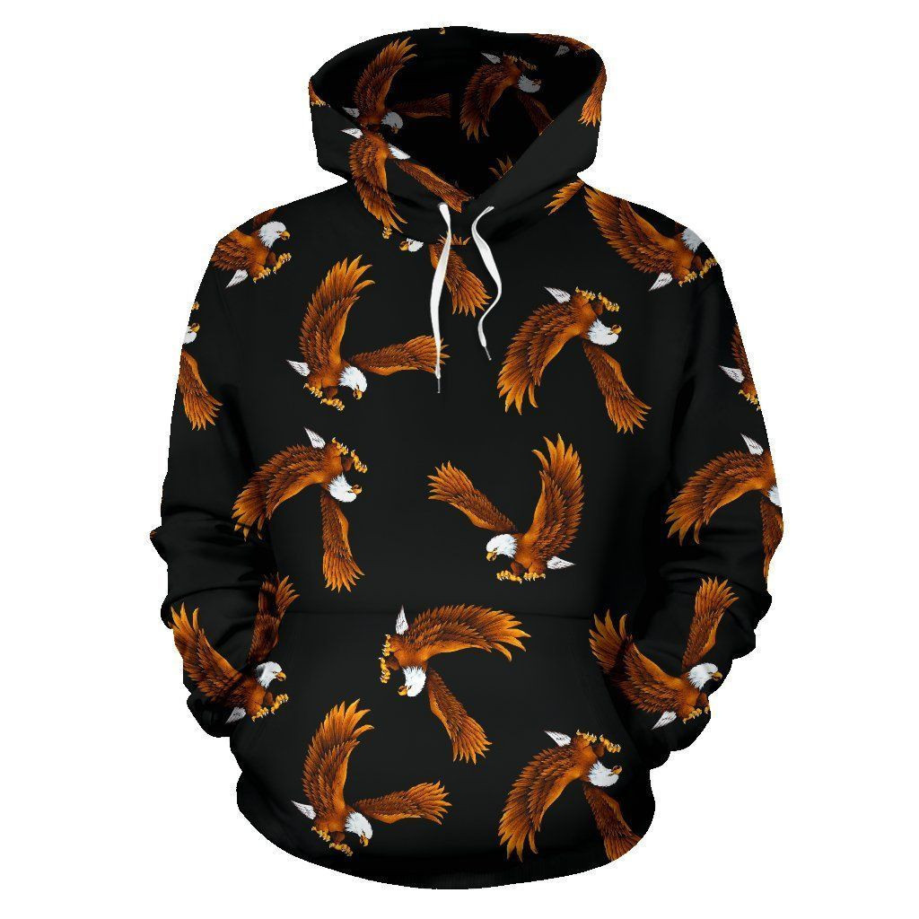 Eagles Print Pattern 3D All Over Print Hoodie & Zip Hoodie