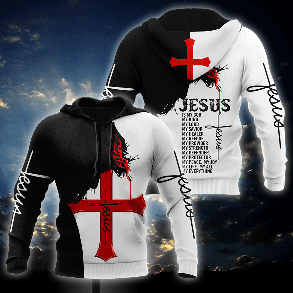 Easter Jesus 3D All Over Print Hoodie & Zip Hoodie