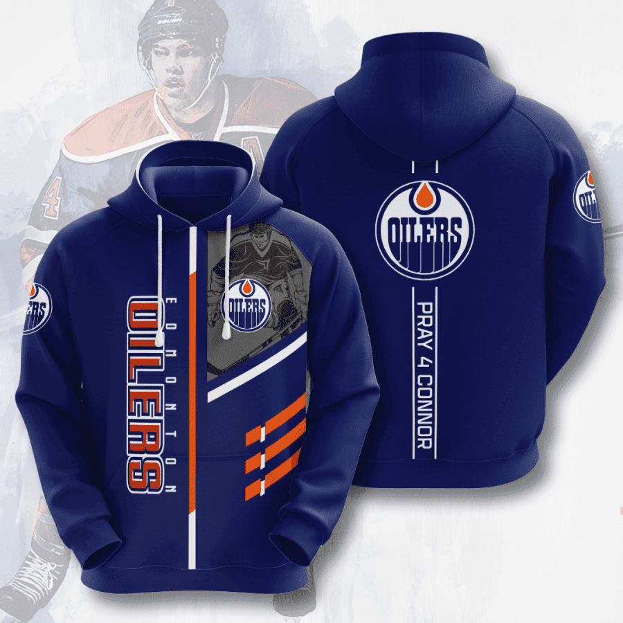 Edmonton Oilers 3D All Over Print Hoodie & Zip Hoodie