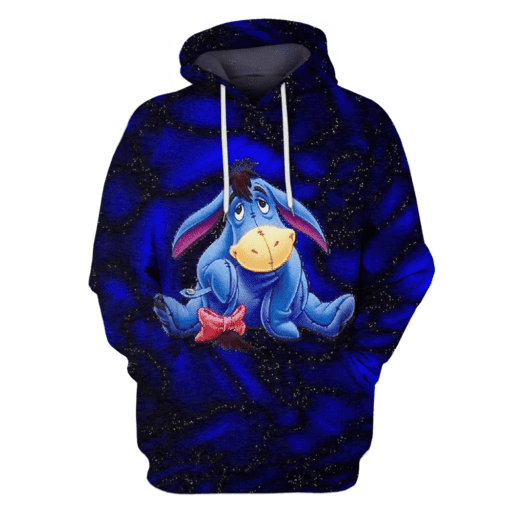Eeyore 3D All Over Print Hoodie & Zip Hoodie