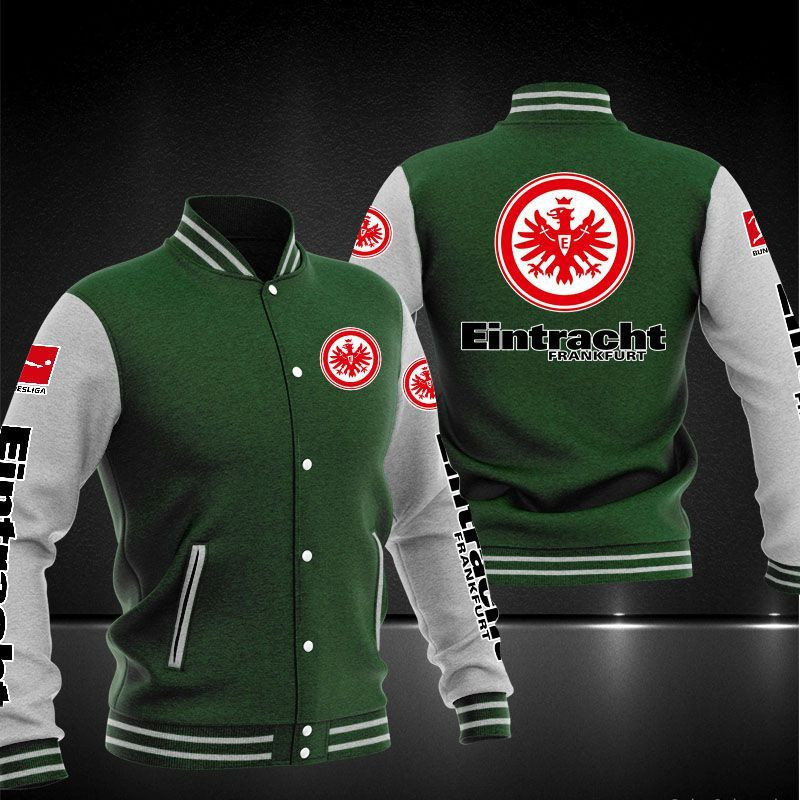 Eintracht Frankfurt Varsity Baseball Jacket for Men & Women | Soccer Team Fan Gift