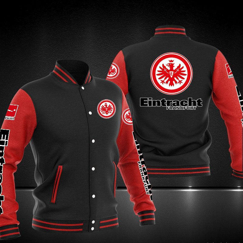 Eintracht Frankfurt Varsity Baseball Jacket for Men & Women | Soccer Team Fan Gift
