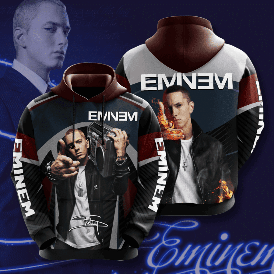 Eminem 3D All Over Print Hoodie & Zip Hoodie