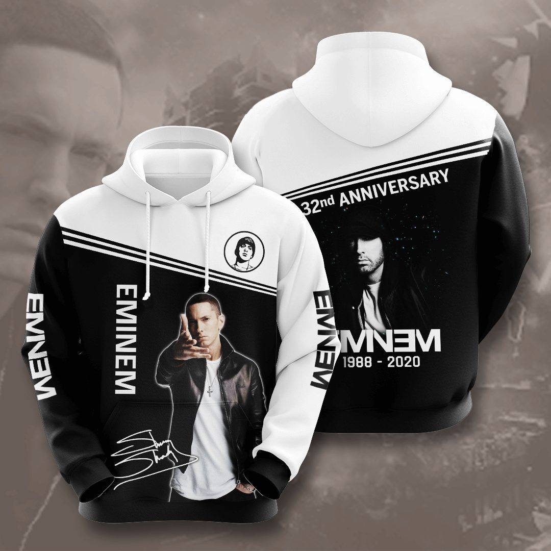 Eminem 3D All Over Print Hoodie & Zip Hoodie
