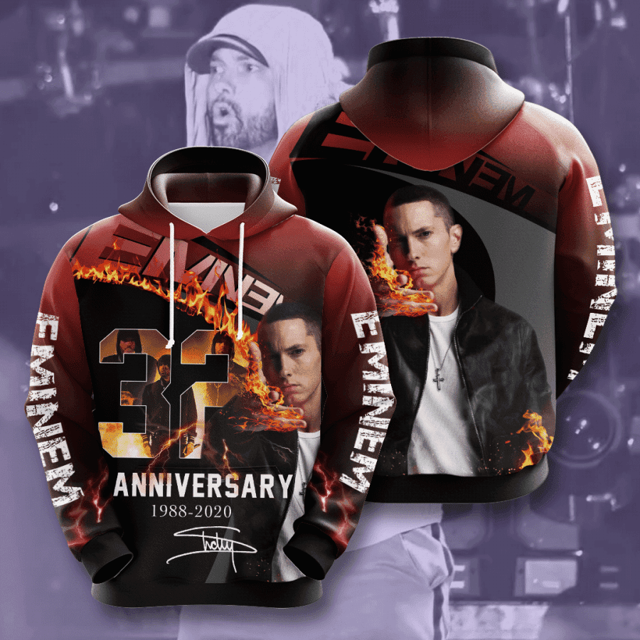 Eminem 3D All Over Print Hoodie & Zip Hoodie
