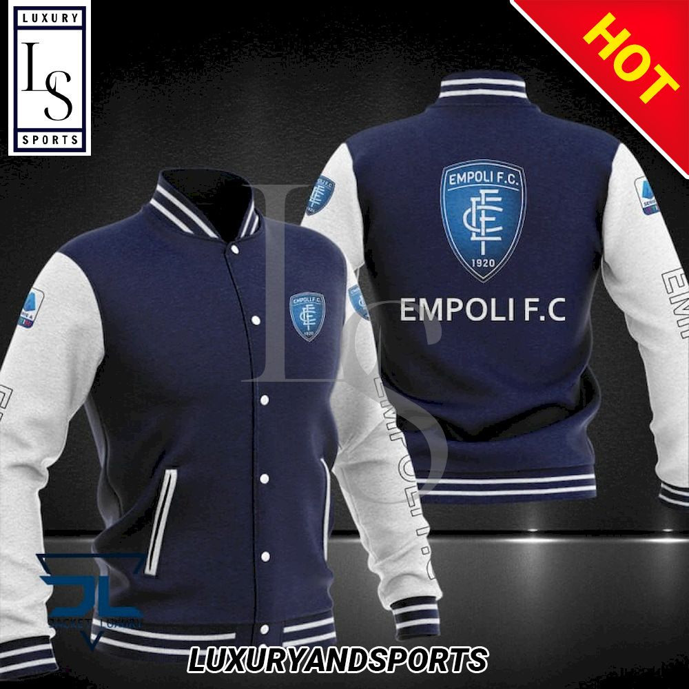 Empoli FC Varsity Baseball Jacket for Men & Women | Soccer Team Fan Gift