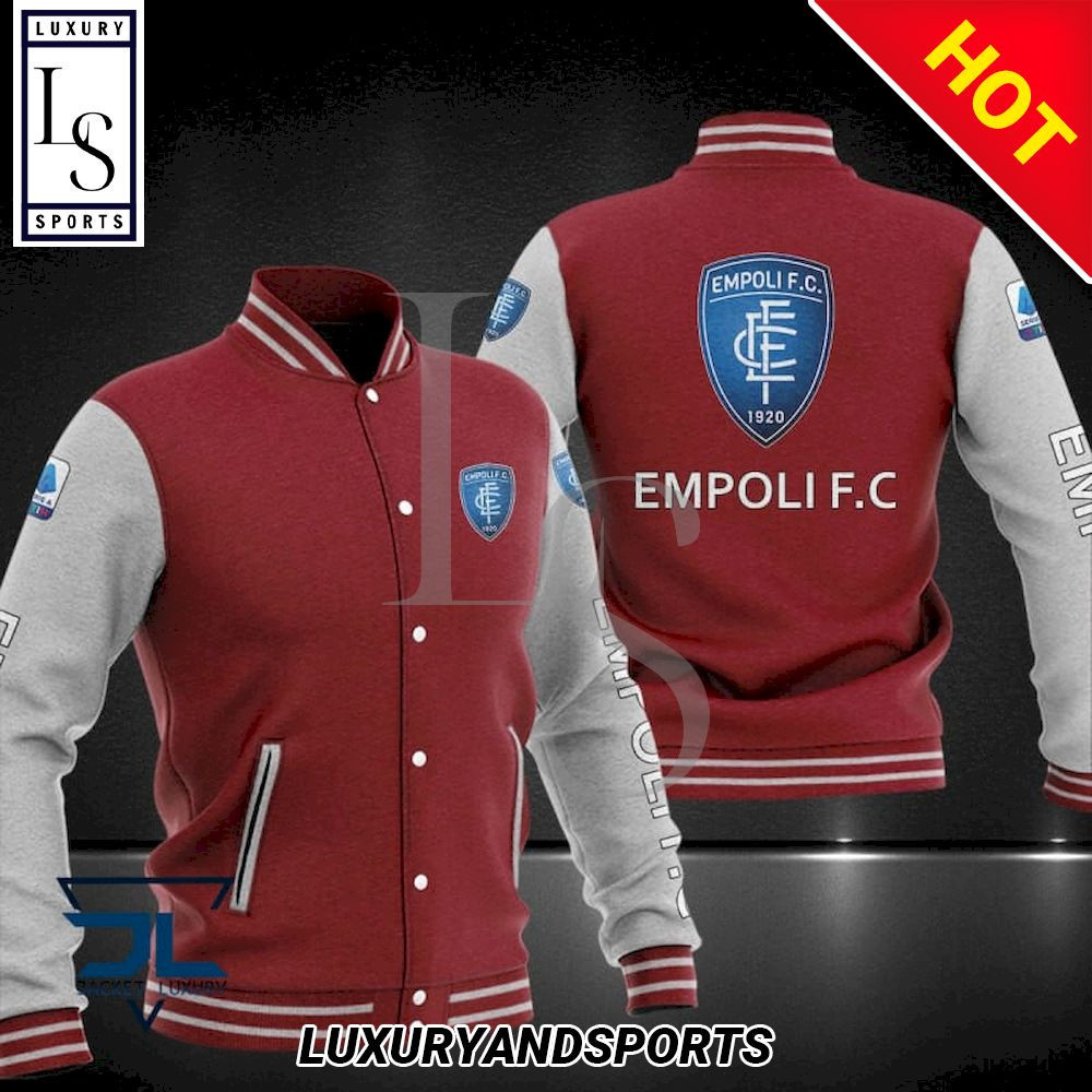 Empoli FC Varsity Baseball Jacket for Men & Women | Soccer Team Fan Gift