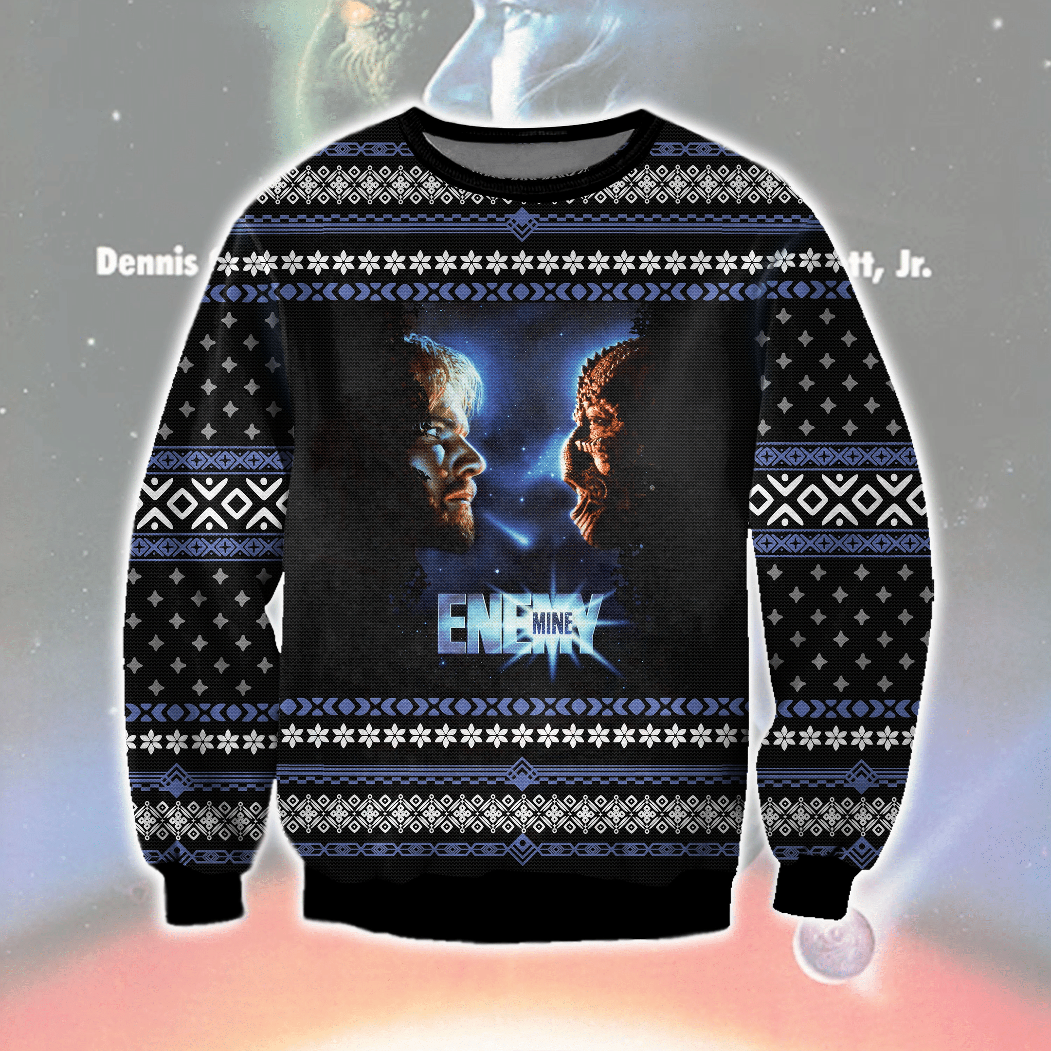 Enemy Mine Ugly Christmas Sweater