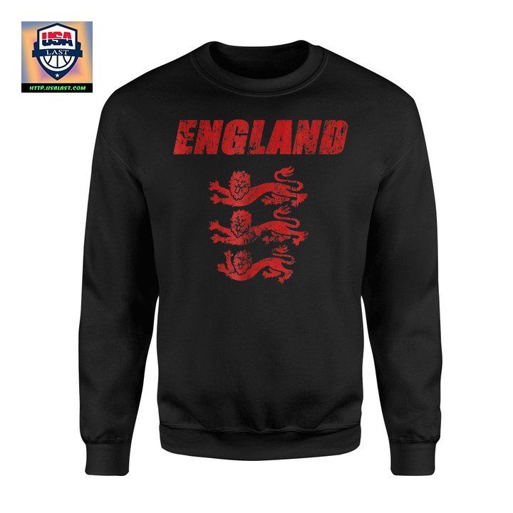 England Lions World Soccer Russia Cup Fan Sweater
