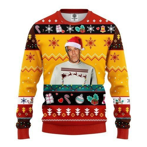 Epstein For Unisex Ugly Christmas Sweater,