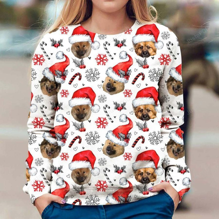 Eurasier Ugly Christmas Sweater, Perfect Holiday Gift